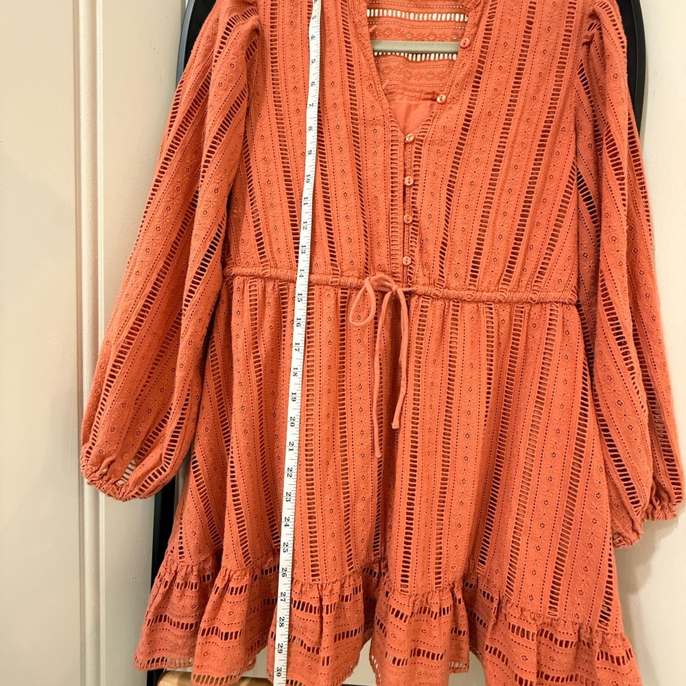 Forever That Girl Eyelet Mini Dress from Anthropologie. - Picture 6 of 10